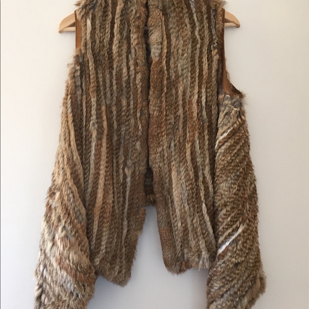 Vintage Rabbit Fur Vest